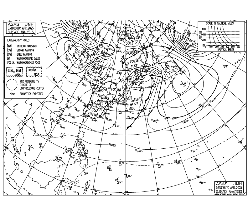 気象庁 天気 図